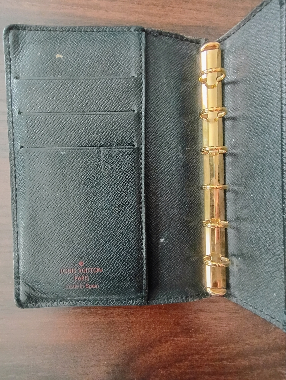 Louis Vuitton Agenda PM Noir Epi Leather | 6-Ring Planner. - Picture 4 of 9